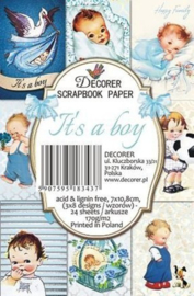 Decorer - It's a Boy Paper Pack