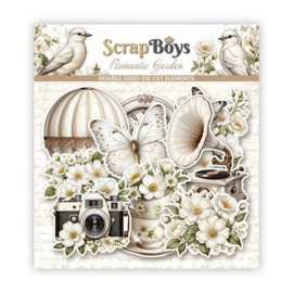 Scrap Boys  - Die Cut Elements - Romantic Garden