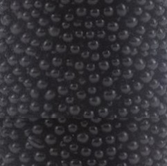 Mini Parels Zwart; 0,8 - 1mm