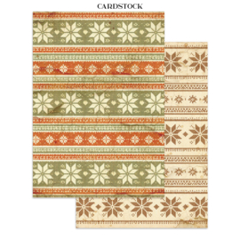 Silent Night - Junk Journal Stickers, Backgrounds, Cut-Outs