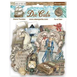 Songs of the Sea Ship and Treasures Die Cuts