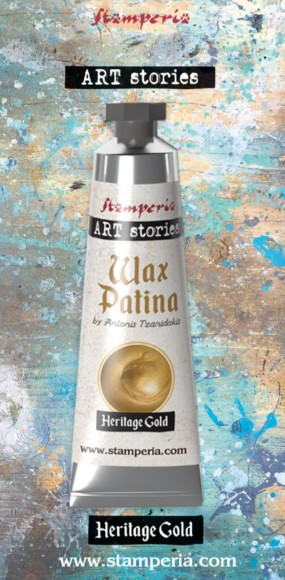 Art Stories Wax Patina - Heritage Gold