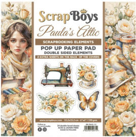 Scrap Boys - POP UP Paper Pad - Paula's Attic