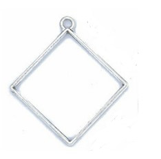 Resin Charm Square