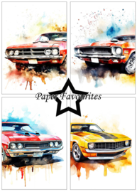Paper Favourites - Muscle Cars