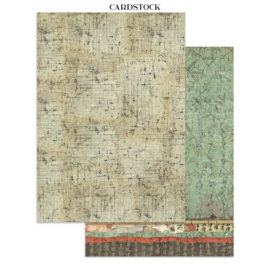 Oriental Garden - Junk Journal Stickers, Backgrounds, Cut-Outs