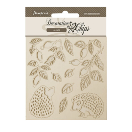 Woodland - Hedgehog - Decorative Chips