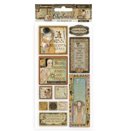 Klimt Inspirations - Chipboard