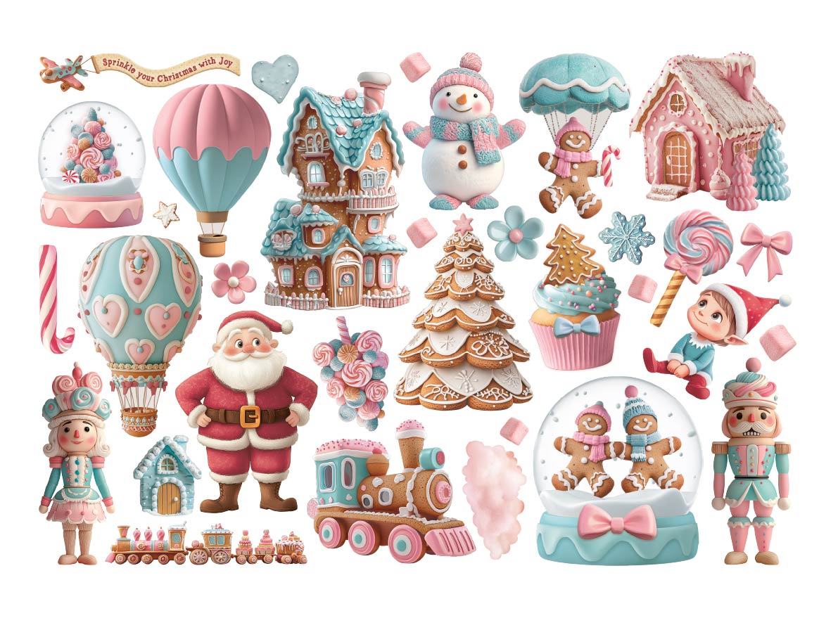 Candy Christmas - Ephemera