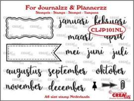 Journal & Planner Maanden NL