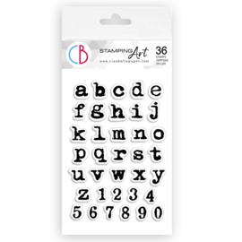 Remington Lowercase Alphabeth - Clearstamp