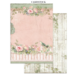 House of Roses - Junk Journal Stickers, Backgrounds, Cut-Outs