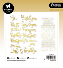 Studio Light Golden Sentiments Essentials nr.16 NL