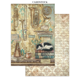 Symphony - Junk Journal Backgrounds & Cut-Outs