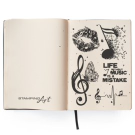 Music Life - Clearstamp