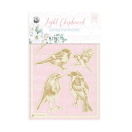 Light chipboard embellishments Birdhouse 02