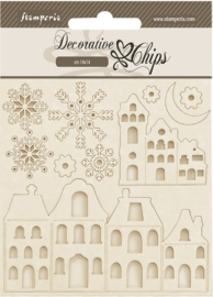 Gear up for Christmas Cozy Houses - Decorative Chips