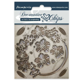 Garland of Flowers - Decorative Chips
