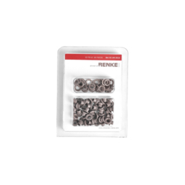 Eyelets - Warm gray dark
