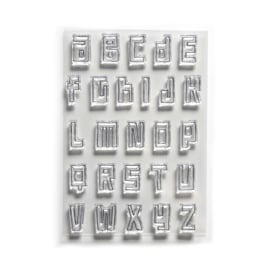 Block Alphabet - Clearstamp