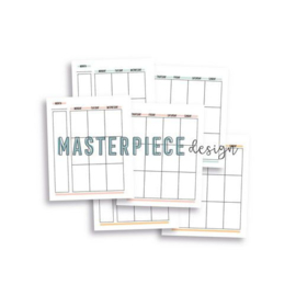 Masterpiece Memory Planner - Weekly Inserts Variety