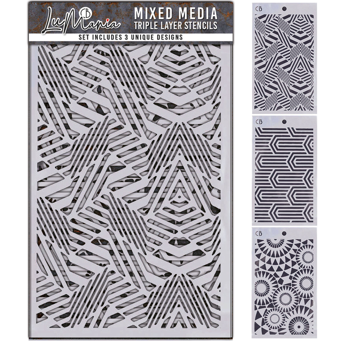Stencil Mix – Triple Layer Set #003