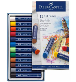 Oliepastels - Mini Etui 12 pcs