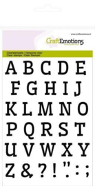 Alfabet  - Clearstamp