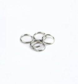 Key Rings, Platinum 15mm