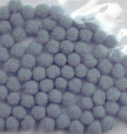 Mini Pompons Grijs
