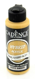 Amber - Hybrid Acrylic Paint (semi matt)