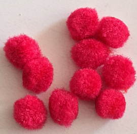 Pompons Rood