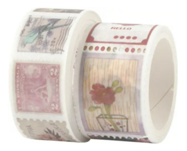 Postzegels - Washi Tape