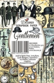 Decorer - Gentlemen Paper Pack