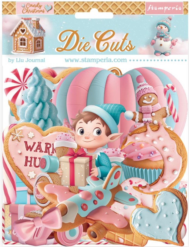 Candy Christmas - Chipboard