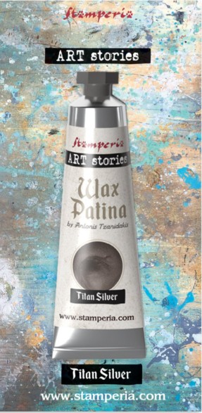 Art Stories Wax Patina - Titan Silver