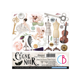 Le Cygne Noir - Fussy Cut Pad