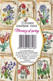 Decorer mini Paper Pack - Memory of Spring