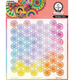 Hexagon Stars Art By Marlene nr.328     #PRE-ORDER#