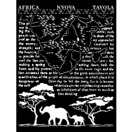 Savana Africa - Thick Stencil