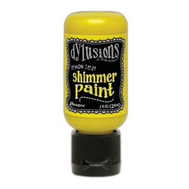 Lemon Zest - Dylusions Shimmer Paint Flip Cap Bottle