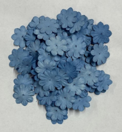 Paper Flowers Dusty Blue