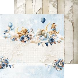 Baby Boy Universe 8x8 Inch Paper Set