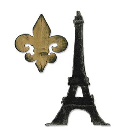 Fleur de Lis & Eiffel Tower - Stans