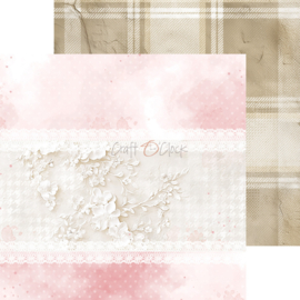 Baby Girl Universe 8x8 Inch Basic Papers Set