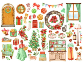 All Around Christmas Assorted Die Cuts