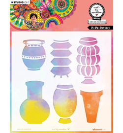 Pi-Pa-Pottery Art By Marlene nr.324