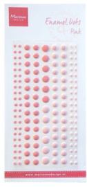 Pink - Enamel Dots