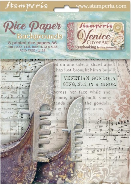 Venice City of Art - Rijstpapier
