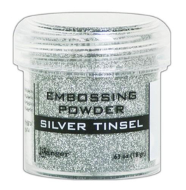 Embossing poeder -  Silver Tinsel